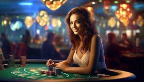 pramuka4d live-dealer roulette table with professional dealer and broadcast setup